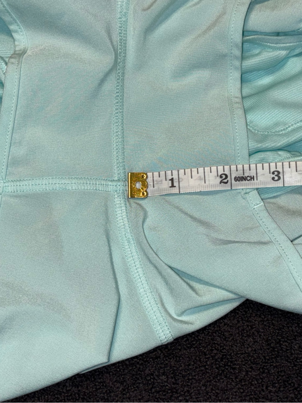 Lululemon lined Hotty Hot HR 2.5” Ideal Mint - Picture 8 of 9